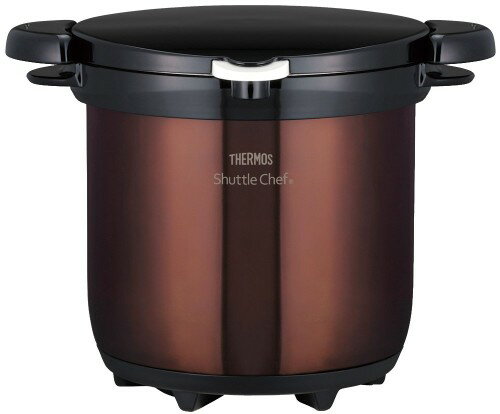 Rakuten - THERMOS 真空保温調理器 シャトルシェフ 4.5L クリアブラウン KBG-4500 CBW