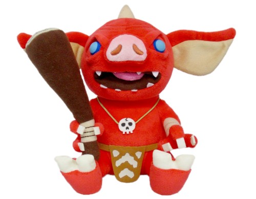Rakuten - 三英貿易(Sanei Boeki) ゼルダの伝説 ブレス オブ ザ ワイルド ボコブリン (S) W25×D14.5×H21cm ぬいぐるみ ZP02