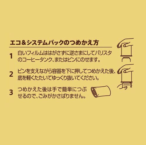 レインボーアーチのネスカフェ ゴールドブレンド エコシステムパック 105g×4本パック｜アングル3