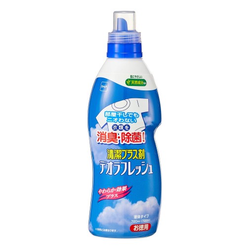 容量 :720ml 材質・成分: 緑茶抽出物、竹エキス、食物抽出物(柔軟成分) サイズ:幅9.2cm×長さ27.1cm×厚さ6.7cm