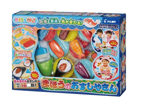 製品サイズ:‎5x2x2cm お湯と氷水で色が変わるおすし。 色が変わるおすしは8個×2色=16種類。 おふろでもお部屋でも遊べる。 まるで回転ずしやさんのレーンみたいなシートつき。 原産国:中国