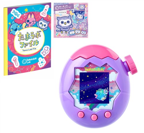 乐天商城 - [バンダイ(BANDAI)] Tamagotchi Paradise - Purple Sky( 早期購買特典『たまラボステッカー:ほーほっち』『たまラボファイル』付き) 対象年齢 6才以上 たまごっちパラダイス
