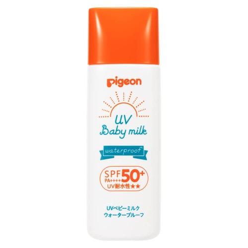 ピジョン Pigeon UVベビーミルク ウォータープルーフ SPF50＋ 50g