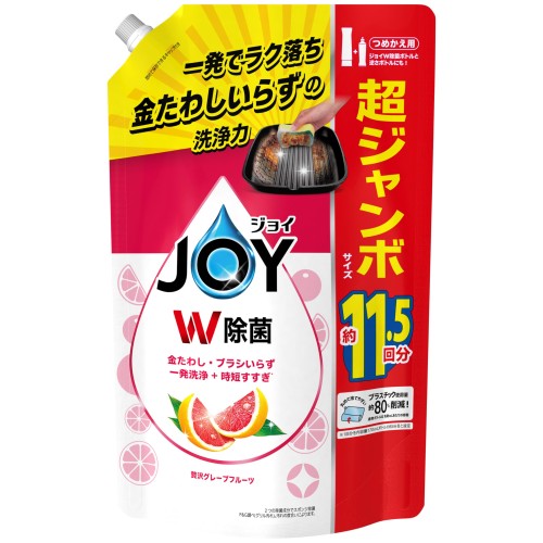 商品サイズ (幅×奥行×高さ) ：197mm×94mm×309mm 液性：中性洗剤 原産国：日本 内容量：1,490ml 2つの除菌成分でスポンジの除菌*ができます。 *全ての菌を落とすわけではありません。