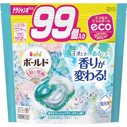 ボールドジェルボールは4つの柔軟剤成分が1粒に配合 ボールドジェルボールはシワを防いでふんわり仕上がる 柔軟剤なしでも、洗濯洗剤のみでこのやわらかさ。 新香りカプセル配合で上品な香りが長続き 新消臭成分で、消臭効果をアップ