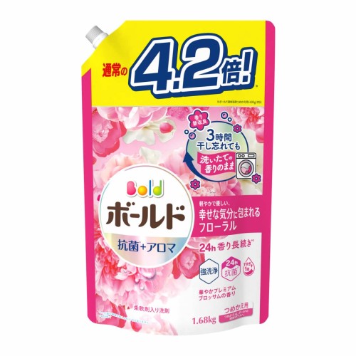ボールドジェル 華やかプレミアムブロッサムの香り つめかえ用 ウルトラジャンボサ...