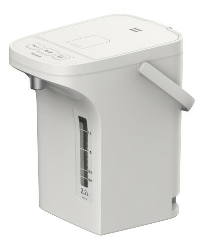 Rakuten - ピーコック魔法瓶 電気ポット 早沸き 保温 沸騰 マイコン 自動ロック シンプル設計 湯沸かしポット 保温 ポット 空だき防止 2.2L アッユホワイト WMR-22 WH