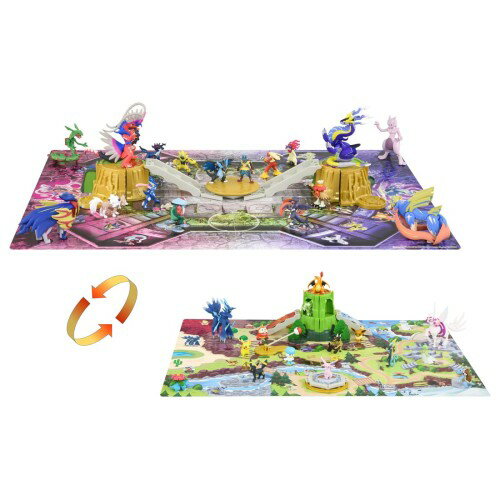 Rakuten - タカラトミー(TAKARA TOMY) ポケットモンスター モンコレ 冒険! 変形 バトルワールド