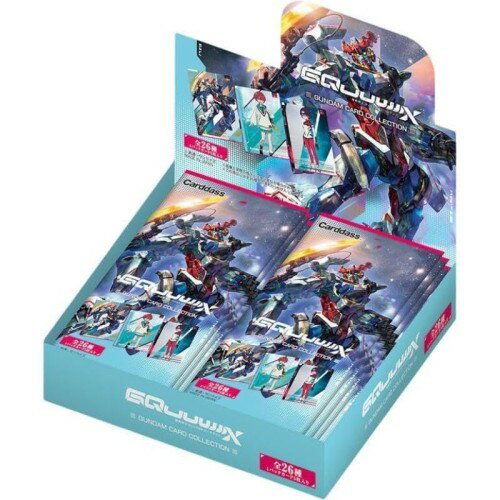반다이(BANDAI) GUNDAM CARD COLLECTION 기동전사 Gundam GQuuuuuuX(BOX) 20팩입