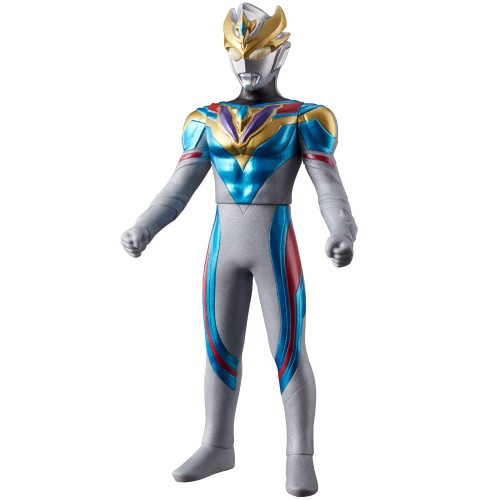 ウルトラヒーローシリーズに「ウルトラマンデッカー ダイナミックタイプ」のウルトラソフビが登場! 別売りの「ウルトラ怪獣シリーズ」と一緒に遊べます。 対象年齢:3才~