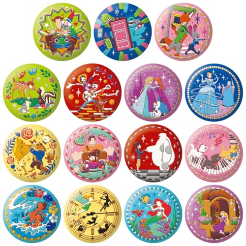 Rakuten - バンダイ(BANDAI) Disney Characters 刺繍缶バッジビスケット2 食玩 BOX販売/12個セット
