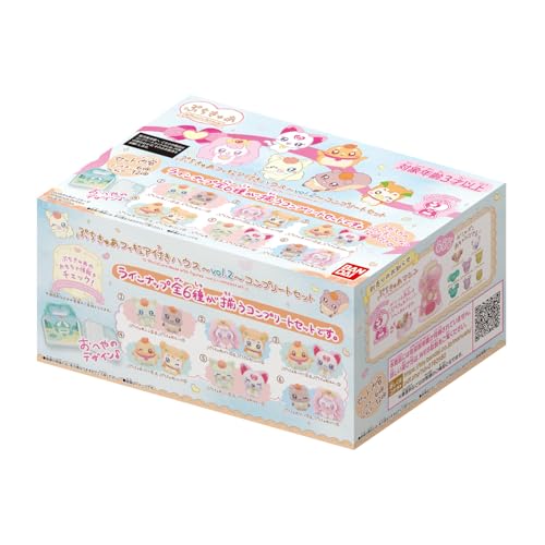 [반다이(BANDAI)] 푸치큐아 피규어 첨부 하우스~vol.2~ 컴플리트 세트(특전:푸치큐아 이니셜 스티커 vol.2 첨부)
