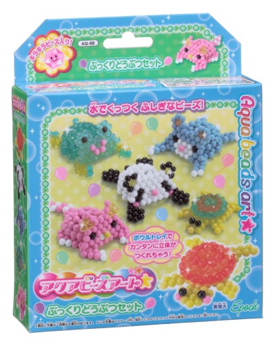 Rakuten - アクアビーズアート☆ ぷっくりどうぶつセット AQ-88