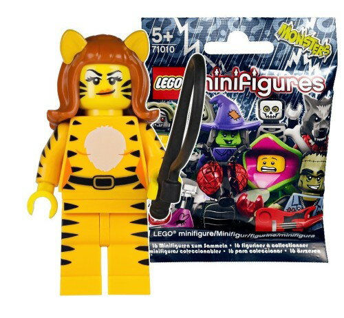 레고(LEGO) 미니 피겨 시리즈 14 호랑이(미개봉품)｜LEGO Minifigures Series14 Tiger Woman 71010-9