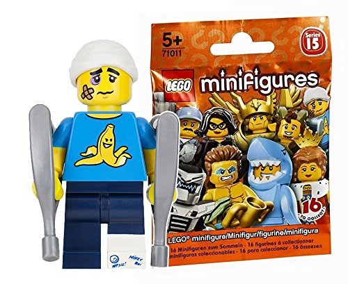 レゴ(LEGO) ミニフィギュア シリーズ15 ドジな男 (未開封品)｜LEGO Minifigures Series15 Clumsy Guy 71011-4