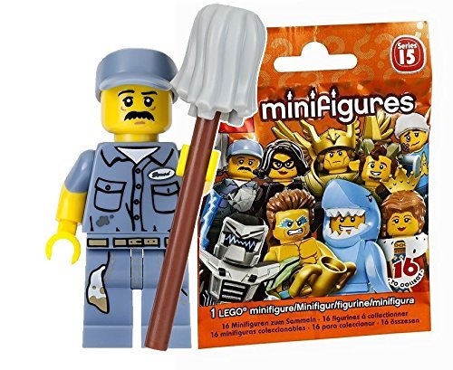 レゴ(LEGO) ミニフィギュア シリーズ15 管理人 (未開封品)｜LEGO Minifigures Series15 Janitor 71011-9