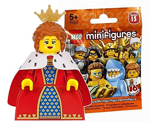 レゴ(LEGO) ミニフィギュア シリーズ15 女王 (未開封品)｜LEGO Minifigures Series15 Queen 71011-16 未開封の商品本品はポリバックに1体のミニフィギュアと付属品が封入されています。 開封の際は中身の部品に損傷が生じぬよう充分にご注意ください。袋裏面の上部に記された「ハサミの破線」に沿って開封をお願い致します。 小さな部品が含まれています。広い卓上などで、手の平への開封をお勧めします。細かい部品の飛散、丸い部品の転がりなどの紛失にご注意ください。 補足シリーズ13王様との組合せ、並べて飾ると楽しいです。