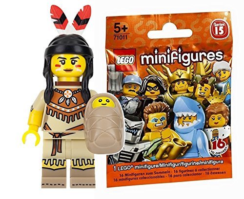 Rakuten - レゴ(LEGO) ミニフィギュア シリーズ15 原住民の女 (未開封品)｜LEGO Minifigures Series15 Tribal Woman 71011-5