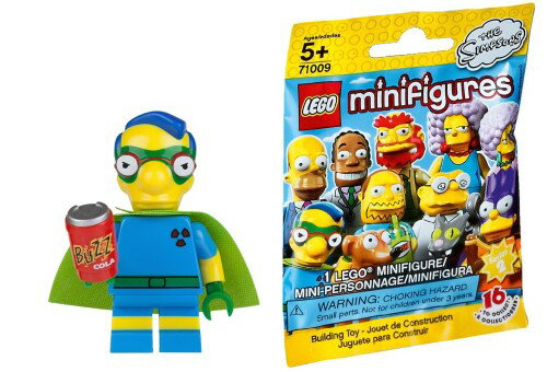 레고(LEGO) 미니피겨 더 심슨즈 시리즈 2 방사능보와 밀하우스 | LEGO Minifigures The Simpsons Series2 Fallout Boy Milhouse 71009-6