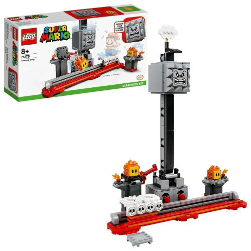 このレゴスーパーマリオThwompドロップ拡張キット(71376)で自分のスキルを披露し、Thwompを回避する必要があります。 プレースホルダーテキスト。