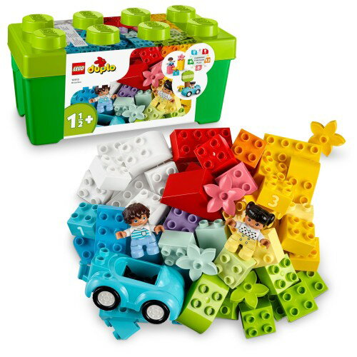 Rakuten - レゴ(LEGO) デュプロ デュプロのコンテナ デラックスセット 知育 玩具 おもちゃ 幼児 男の子 女の子 初めてのレゴブロック 1歳半 2歳 3歳 知育玩具 10913