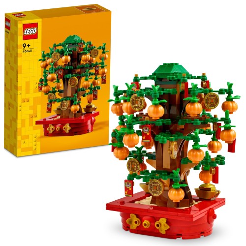 レゴ(LEGO) 金のなる木 おもちゃ 玩具 誕生日 プレゼント ブロック 男の子 女の子 子供 9歳 10歳 11歳 小学生 インテリア オシャレ 観葉植物 フェイクグリーン 40648
