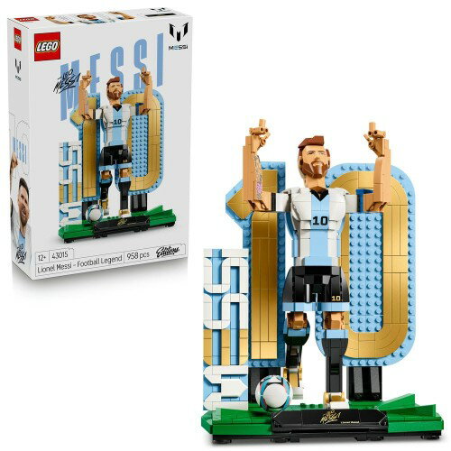 レゴ(LEGO) エディション リオネル・メッシ：サッカーレジェンド おもちゃ 玩具 誕生日 プレゼント ブロック 父の日 男の子 女の子 子供 12歳 13歳 14歳 小学生 サッカー フットボール スポーツ 43015