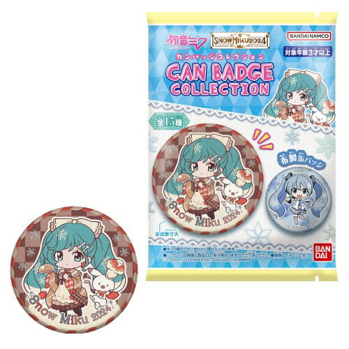 Rakuten - CAN BADGE COLLECTION SNOW MIKU2024 (缶バッジコレクション スノーミク) (14個入) 食玩・チューインガム (初音ミク・雪ミク)