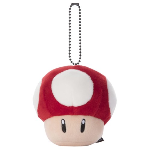 マリオカート Mocchi-Mocchi-GameStyle ボールチェーンマスコット ダッシュキノコ 幅約9cm