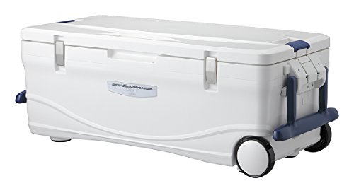 シマノ(SHIMANO) クーラーボックス 45L スペーザ ホエール ライト キャスター付 450LC-045L 釣り用 ピュアホワイト