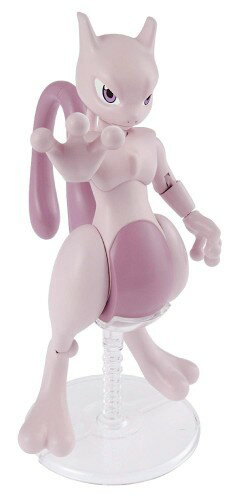 乐天商城 - ポケモンプラモコレクション 32 ミュウツー 色分け済みプラモデル