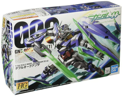 BANDAI SPIRITS(バンダイ スピリッツ) HG 劇場版 機動戦士ガンダム00 -A wakening of the Trailblazer- ダブルオークアンタ 1/144スケール 色分け済みプラモデル