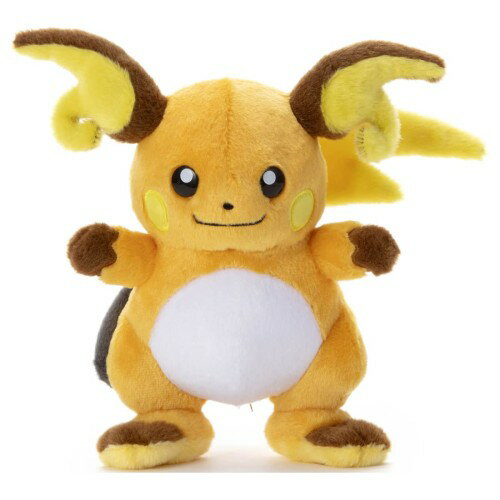 乐天商城 - ポケモン キミにきめた! ぬいぐるみ ライチュウ 高さ約23cm