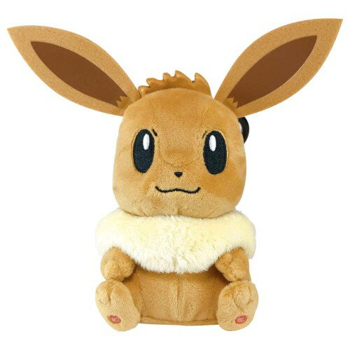 타카라 토미 아트 포켓몬스터 사운드 봉제인형 포켓몬 이브이 높이 약 18cm