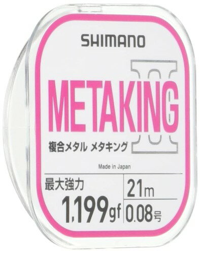 Rakuten - シマノ(SHIMANO) メタルライン メタキングII 2021 LG-A21U ピンク 21m 鮎