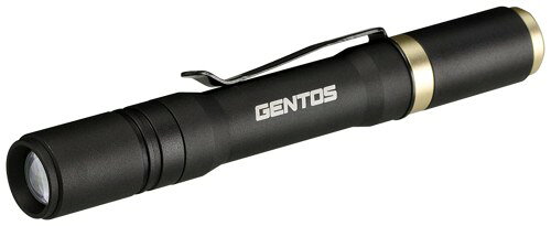 サイズ:約直径17.6×125.6mm、本体重量:約52g (電池含む) セット内容・付属品:本体、ペンクリップ、マイクロUSBケーブル (50cm)、専用充電池 (内蔵) 明るさ:High/200ルーメン・Mid/60ルーメン・Eco/10ルーメン、使用電池:専用充電池 実用点灯:High/2時間、Mid/5時間、Eco/16時間 機能:2m落下耐久、防塵・防滴仕様 (IP54準拠)、最大照射距離:約45m