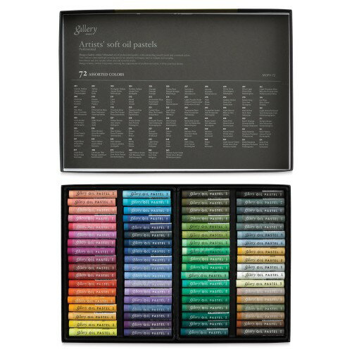 Mungyo Gallery アーティストズ ソフトオイルパステル72色セット (MOPV