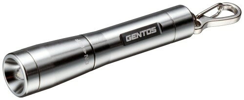 GENTOS(ジェントス) 懐中電灯 小型 LED キーライト 直径1.5cm 単4電池式 15ルーメ...