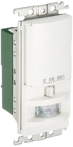 Rakuten - パナソニック(Panasonic) 壁取付熱線センサ付自動スイッチ 親器・スイッチスペースなし ホワイト WTK1411WK