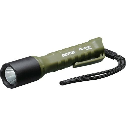サイズ:約直径30×155mm 本体重量:約122g(電池含む) セット内容・付属品:本体、ストラップ、テスト用電池(単3形電池×2本) 明るさ:High/400ルーメン、Mid/150ルーメン、Eco/20ルーメン 使用電池:単3形電池×2本 使用光源:高輝度チップタイプ白色LED×1灯 実用点灯:High/4.5時間、Mid/8時間、Eco/34時間 機能:2m落下耐久、耐塵・2m防水仕様(IP68準拠) 最大照射距離:約177m