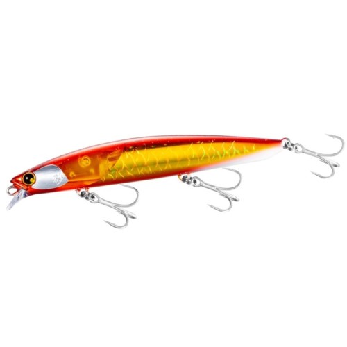 Rakuten - シマノ(SHIMANO) ショアソルトルアー ミノー 熱砂 ヒラメミノーSR 110F フラッシュブースト XF-110W 006 Aアカキングロー