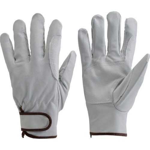TRUSCO(トラスコ) マジック式革手袋 当て付タイプ Lサイズ TYK-718L × 10双ケース販売