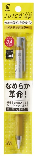 PILOT ボールペン ゲルBP ジュースアップ04 パックGD ゴールド PLJP20S4GD