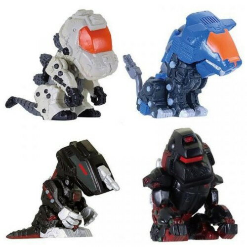 タカラトミーアーツ 肩ズンFig. ZOIDS × 全4種セット フルコンプ ガチャガチャ カプセルトイ