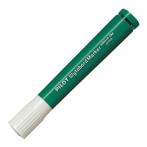 仕様インキ補充式 軸・キャップリサイクル樹脂 インキ油性顔料 ／グリーンペン先1.8～2.2mm 補充インキWBMA-40RF-G サイズ最大径φ17.2×全長118mm／本 入数10本