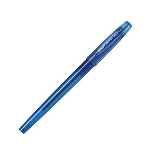 Rakuten - パイロット 油性ボールペン スーパーグリップG キャップ式 0.7 ブルー 10本 BSGC100F10LL