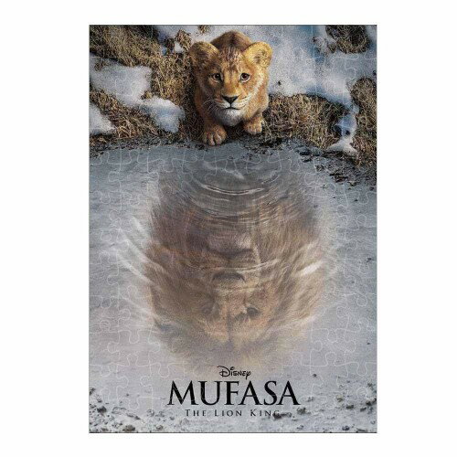 テンヨー(Tenyo) 日本製 108ピース ジグソーパズル ディズニー ライオンキング ムファサ Mufasa:The Lion King (18.2x25.7cm) D-108-063 のり付き ヘラ付き サービスカード付き