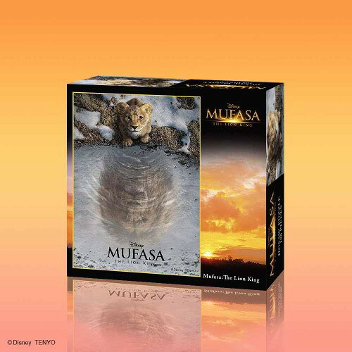 レインボーアーチのテンヨー(Tenyo) 日本製 108ピース ジグソーパズル ディズニー ライオンキング ムファサ Mufasa:The Lion King (18.2x25.7cm) D-108-063 のり付き ヘラ付き サービスカード付き｜アングル2