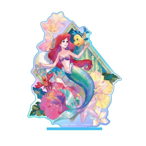 テンヨー(Tenyo) ディズニー オーロラアクリルスタンド 藤ちょこ （アリエル） DKC-FZ-003 Fuzichoco Fantasy Collection