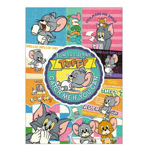 TOM AND JERRY and all related characters and elements (C) Turner Entertainment Co. WB SHIELD.(C) WBEI.(s25) 完成サイズ18.2×25.7cm